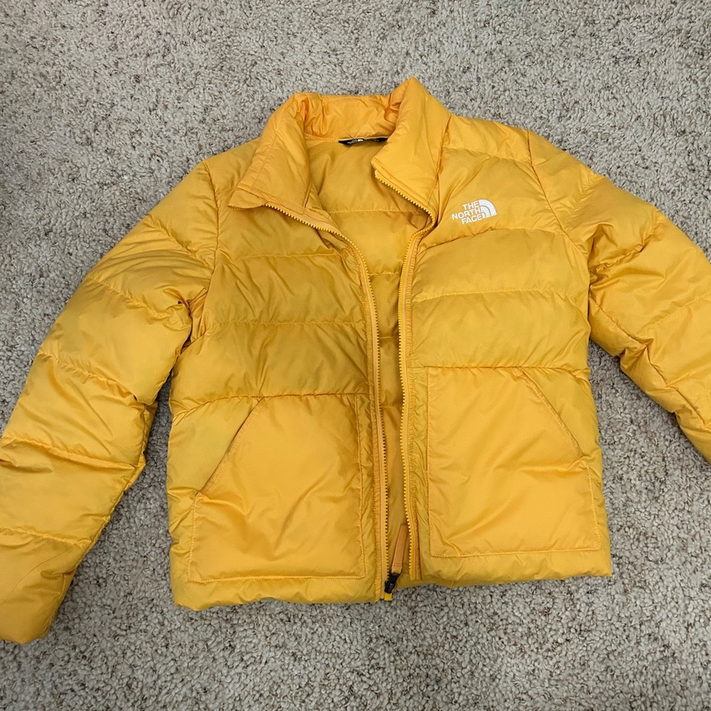 North face yellow puffer jacket (relisted) becuase item didn’t sell